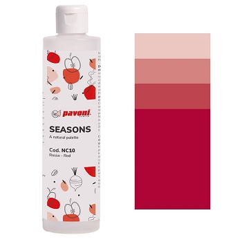 Pavoni Seasons Natural Coloured Cocoa Butter - Cherry Red - 200g